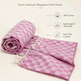3D Bhagalpuri Dull Chadar – Lightweight Pure Cotton Blanket - Classic ( 94×50 in )